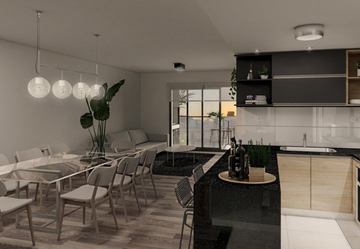 AV.  PELLEGRINI  1770  -DEPARTAMENTO DE 2 DORMITORIOS  + PATIO  -  A ESTRENAR  -