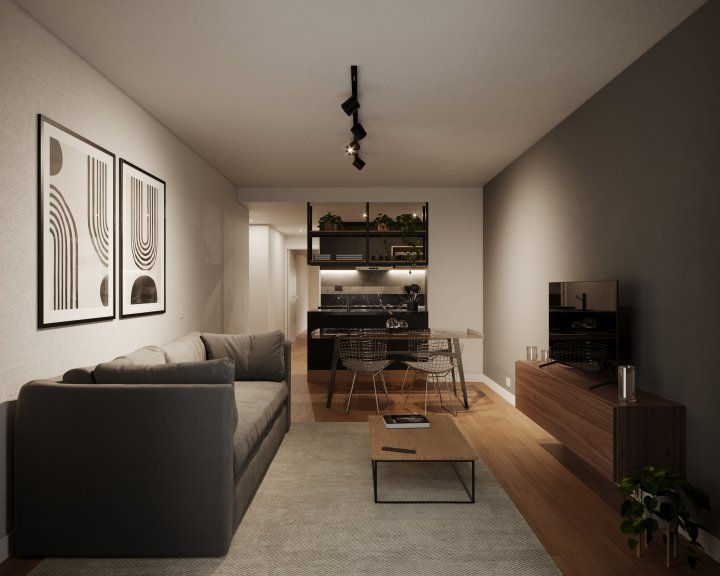 BALCARCE 572/76  -    DEPARTAMENTO 1 DORMITORIO  -  FRENTE -